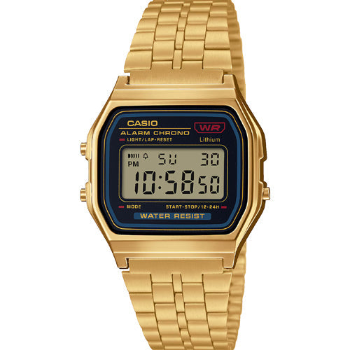 Casio Vintage Black Dial Unisex 33.2mm D162