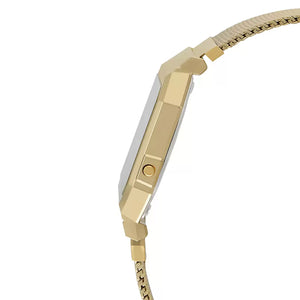 Casio Vintage Yellow Gold Dial Unisex 35.5mm