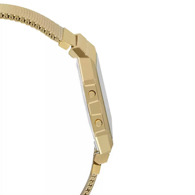 Casio Vintage Yellow Gold Dial Unisex 35.5mm