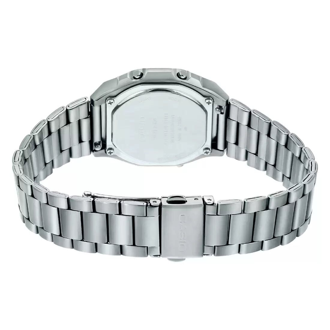 Casio Vintage Silver Dial Unisex 36mm