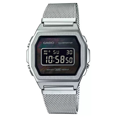 Casio Vintage Black Dial Unisex 36mm