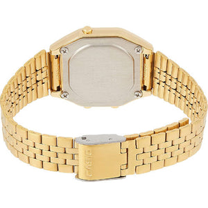 Casio Vintage Yellow Gold Dial Unisex 28.6mm D207