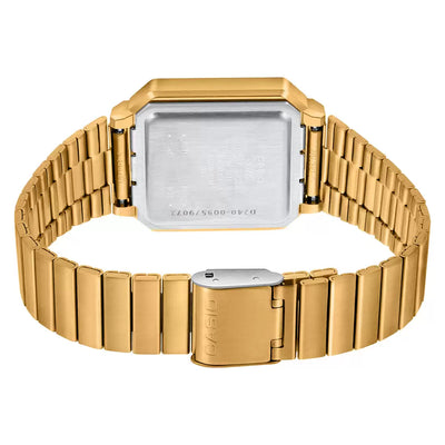 Casio Vintage Yellow Gold Dial Unisex 40.7mm
