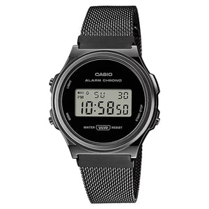 Casio Vintage Black Dial Unisex 36.3mm