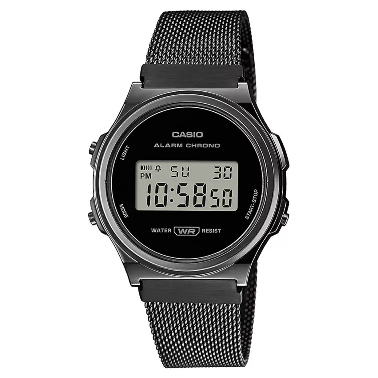 Casio Vintage Black Dial Unisex 36.3mm