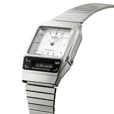 Casio Vintage White Dial Unisex 32.7mm D281