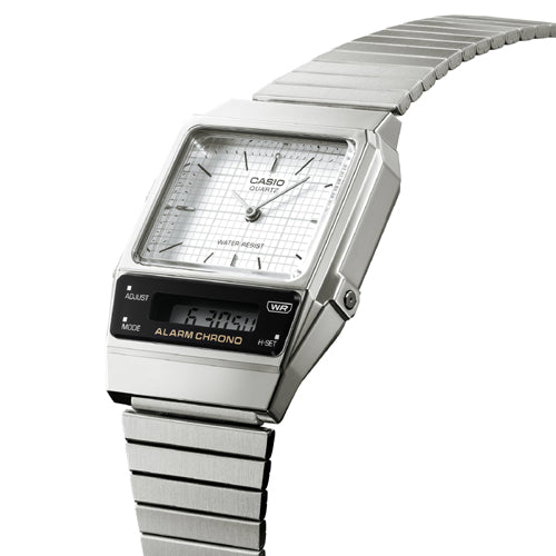 Casio Vintage White Dial Unisex 32.7mm D281