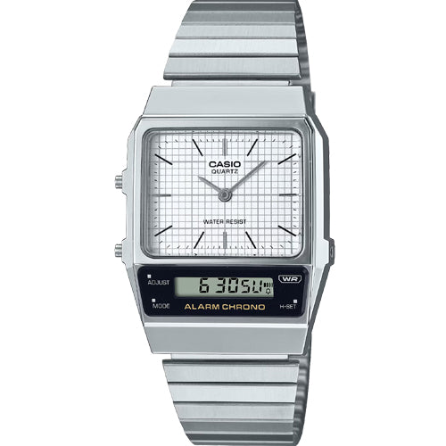 Casio Vintage White Dial Unisex 32.7mm D281
