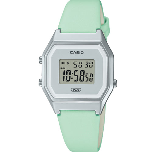 Casio Vintage White Dial Women 28.6mm D286