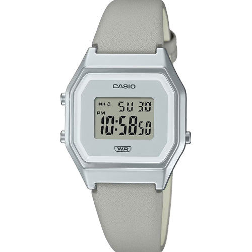 Casio Vintage White Dial Women 28.6mm D287