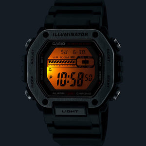 Casio Youth MWD-110 series Black Dial Men 47.2mm D300 MWD-110H-1AV