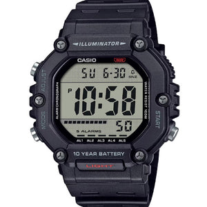 Casio Vintage Black Dial Men 49.7mm D386 AE-1600H-1AV