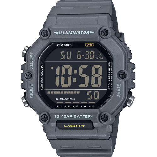 Casio Youth Black Dial Unisex 49.7mm D387
