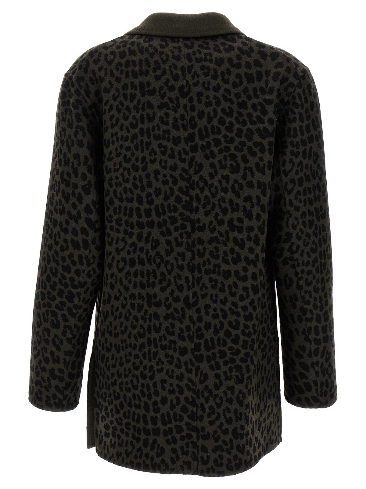 P.A.R.O.S.H. Animal Print Double-breasted Blazer