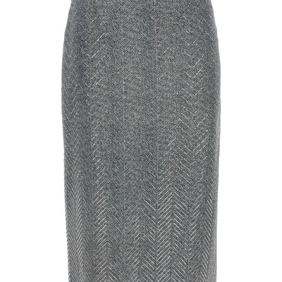 Ermanno Scervino Rhinestone Skirt