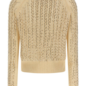Ermanno Scervino Baguette Studded Sweater