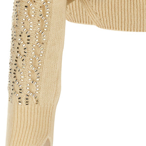 Ermanno Scervino Baguette Studded Sweater