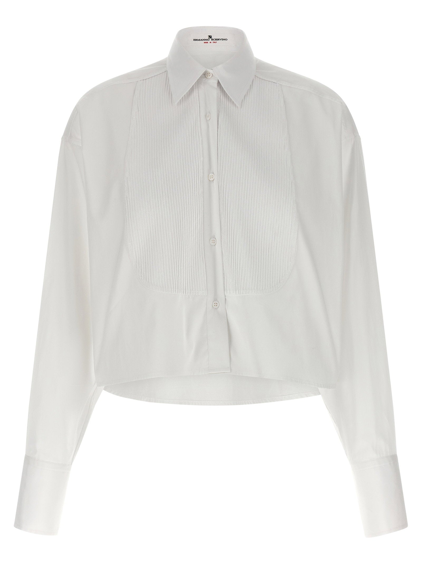 Ermanno Scervino Plastron Shirt