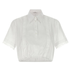 Ermanno Scervino Lace Insert Shirt