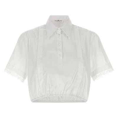 Ermanno Scervino Lace Insert Shirt