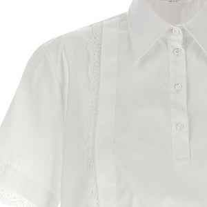 Ermanno Scervino Lace Insert Shirt