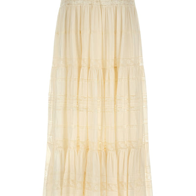 Ermanno Scervino Lace Insert Skirt