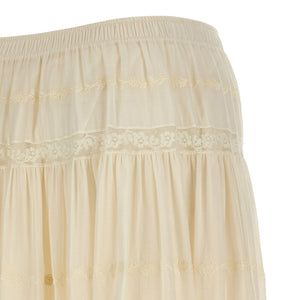 Ermanno Scervino Lace Insert Skirt