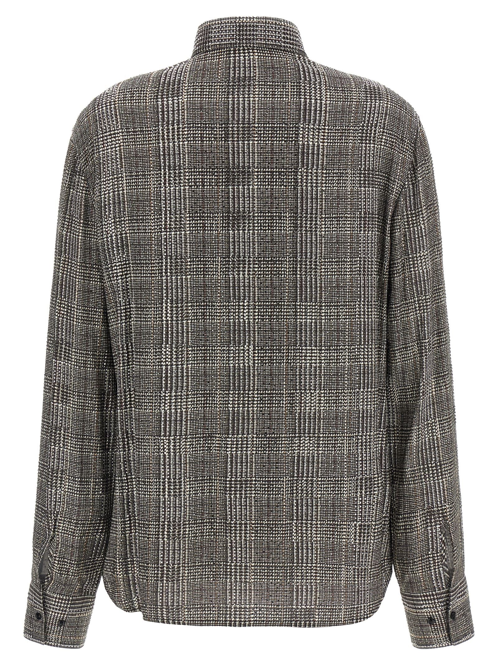 Ermanno Scervino All-over Rhinestone Shirt