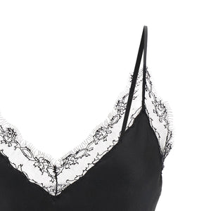 Ermanno Scervino Silk Lingerie Top With Lace