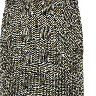 Ermanno Scervino Pleated Skirt With Lace