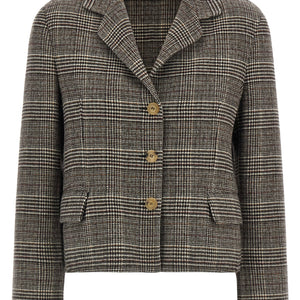 Ermanno Scervino Blazer Cropped Check