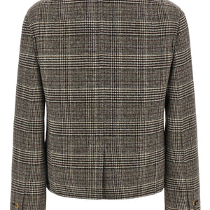 Ermanno Scervino Blazer Cropped Check