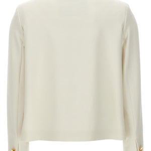 Kiton Cropped Double-breasted Jacket