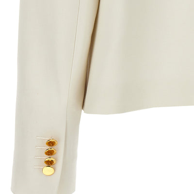Kiton Cropped Double-breasted Jacket