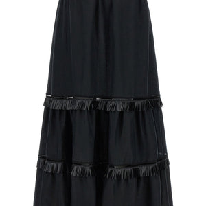 Kiton Fringed Skirt