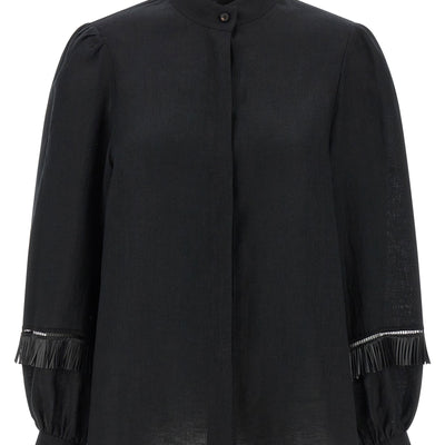 Kiton Fringed Shirt