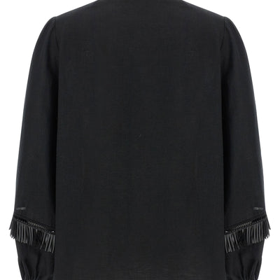 Kiton Fringed Shirt