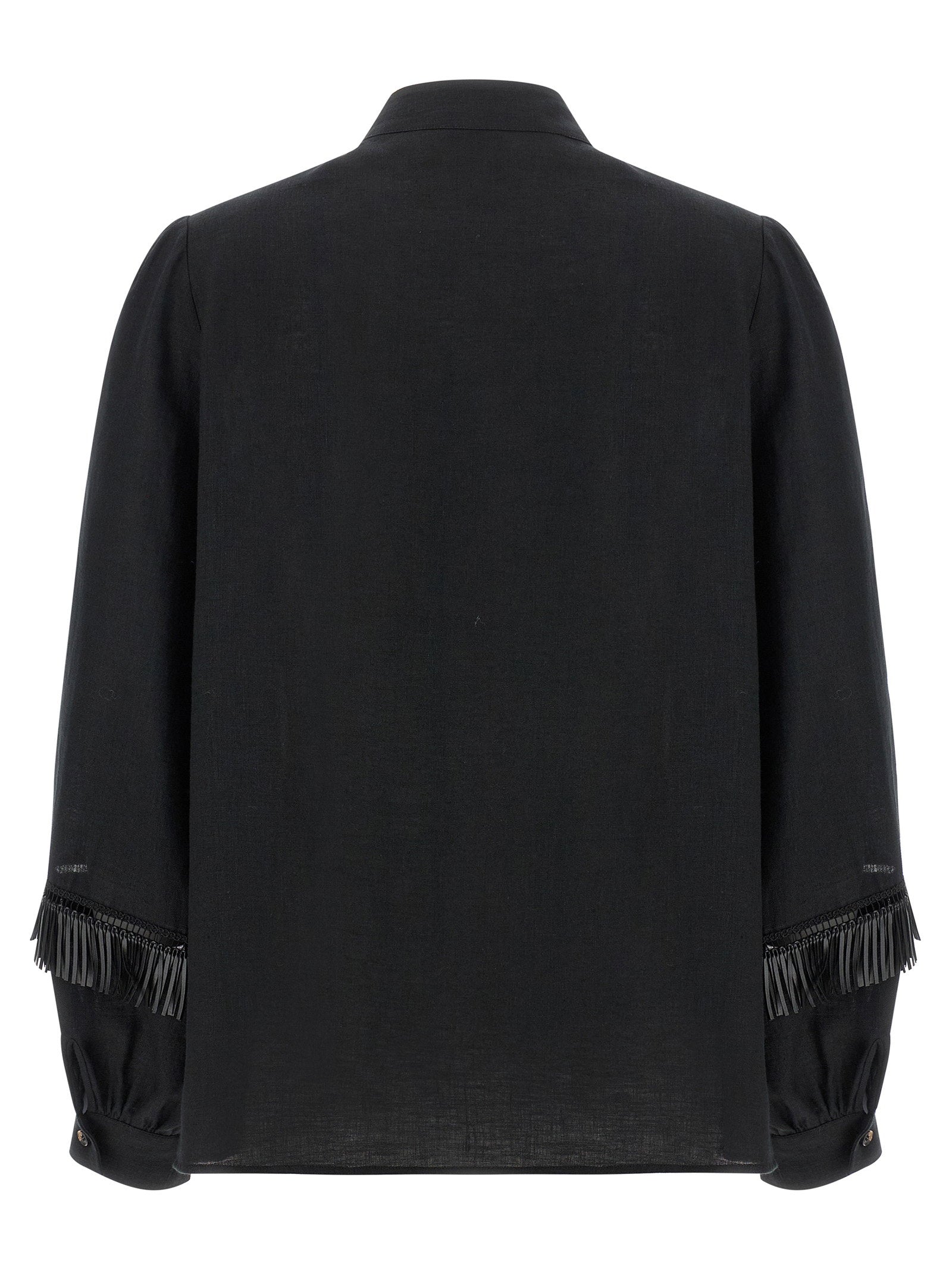 Kiton Fringed Shirt