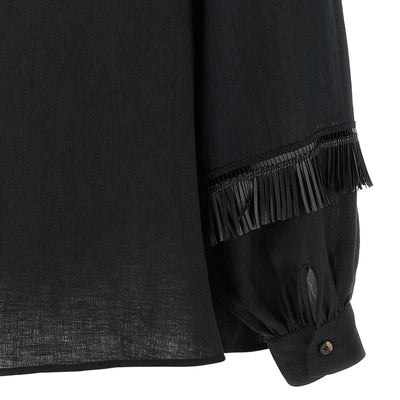 Kiton Fringed Shirt