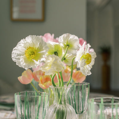Blooming Pinks and White Baby Shower At Home Brunch