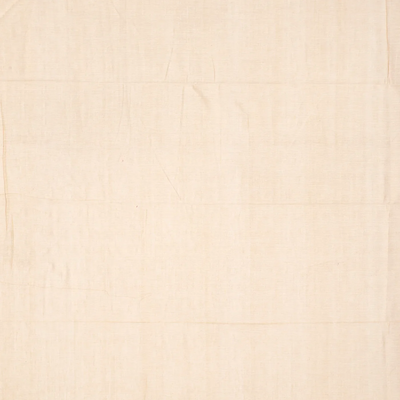 Cream Handloom Dhakai Cotton Saree With Flower Motifs-Cream