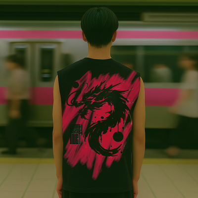 Dark Powers - Sleeveless T-Shirt (Black)