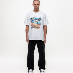 MAGIRI Dream Beach Printed White T-Shirt