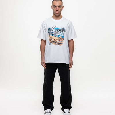 MAGIRI Dream Beach Printed White T-Shirt