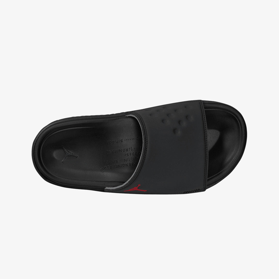 Jordan | PLAY SLIDE  { ANTHRACITE/UNIVERSITY RED-BLACK