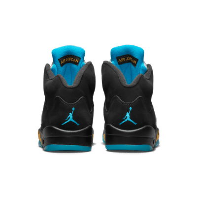 Jordan | AIR JORDAN 5 RETRO  { BLACK/AQUATONE-TAXI