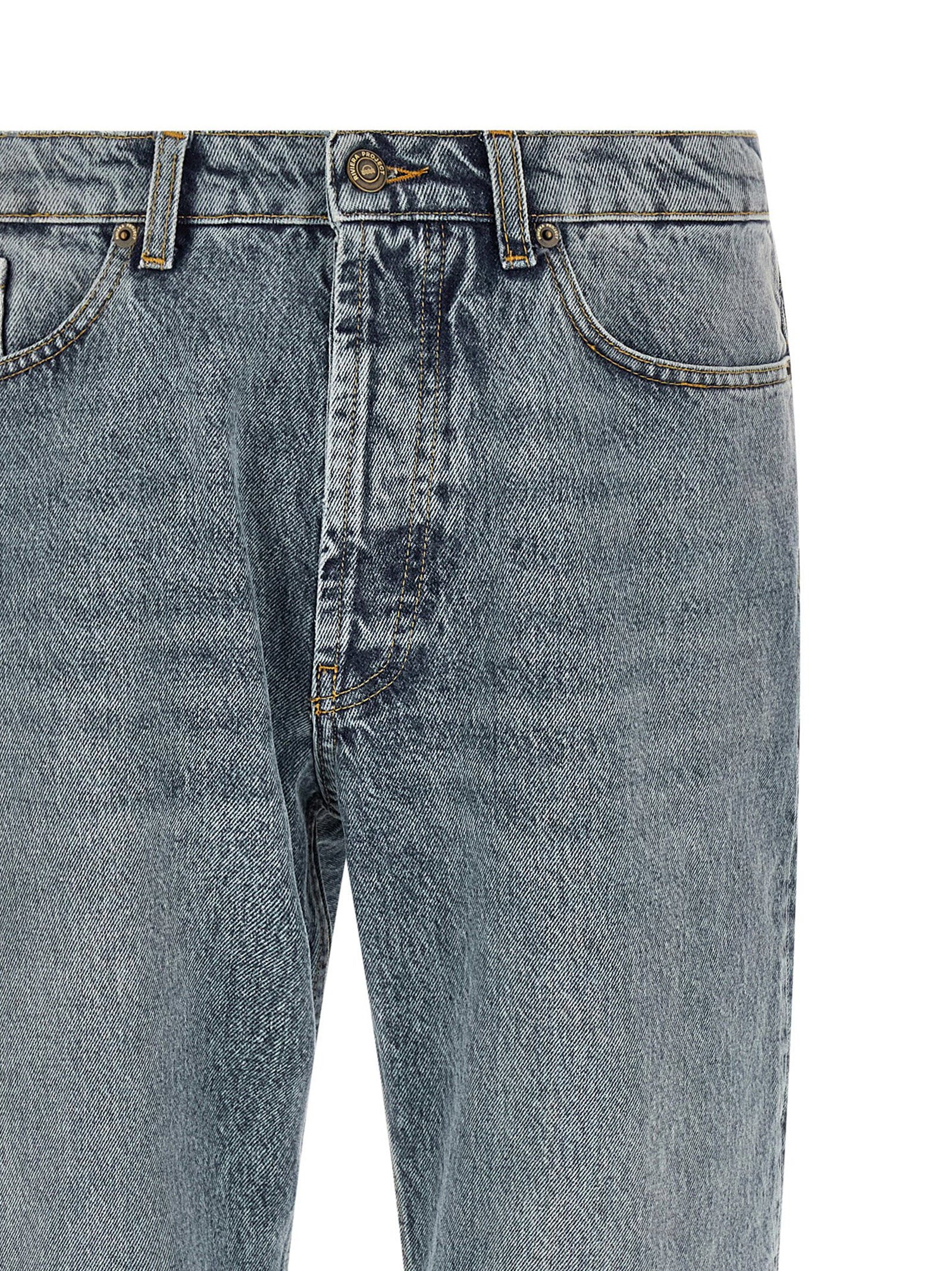 Riviera Project Tapered Leg Jeans