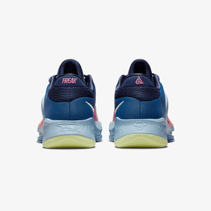 Nike | ZOOM FREAK 4  { DK MARINA BLUE/BARELY VOLT-PINK GAZE