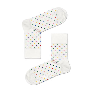 Happy Socks Unisex Dot Calf Length Socks for Women and Men