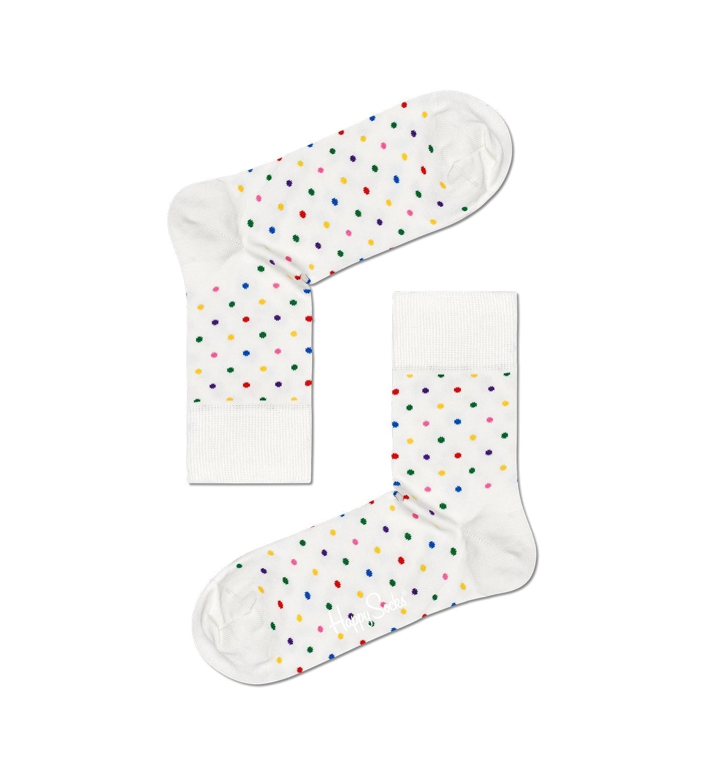 Happy Socks Unisex Dot Calf Length Socks for Women and Men